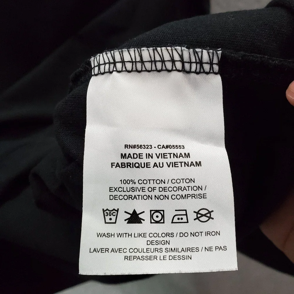 Air Jordan Men Shirt Large‎ Black GFX Logo Lifestyle 23 Crew Neck Short Sleeve